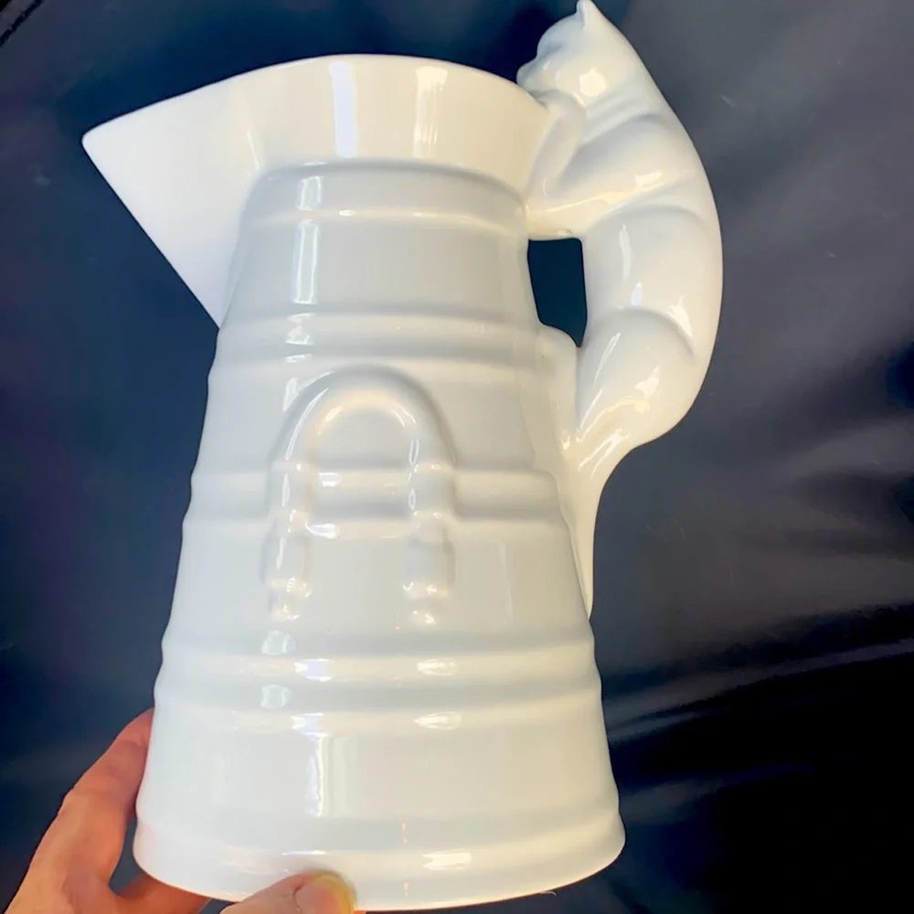 Williams Sonoma Cat Pitcher Made in Italy